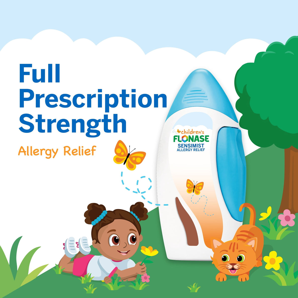 Flonase Sensimist Allergy Relief Spray, Non Drowsy Severe Allergy Medicine, 60 Sprays