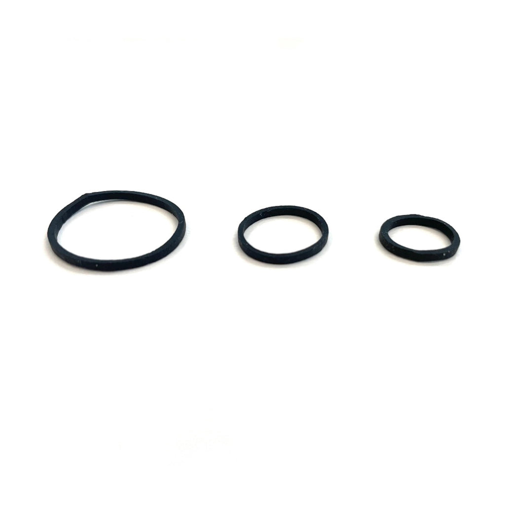 Goody Mini Rubber Bands Black Ouchless Hold Hair Elastics for Fine Hair - 250 Count
