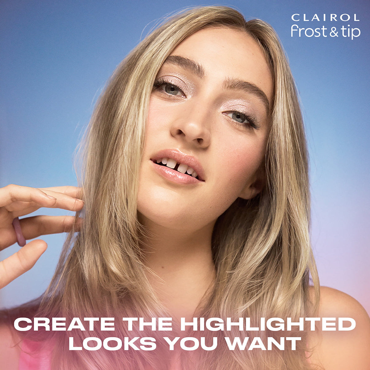 Clairol Frost & Tip Highlighting Hair Dye Kit, Ultra Precise Blonde Hair Color, 1 Application