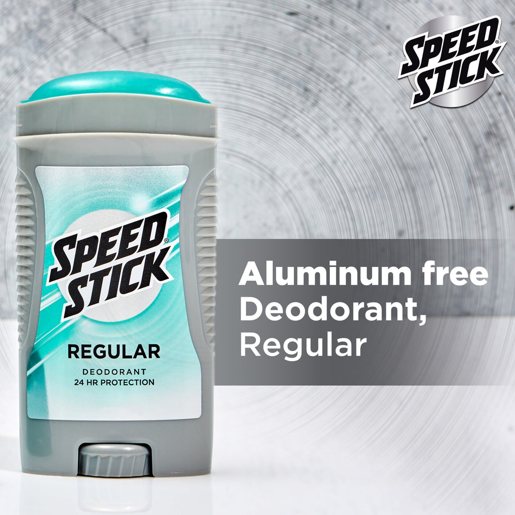Speed Stick Men's Antiperspirant Deodorant, Regular, 3 oz, Twin Pack