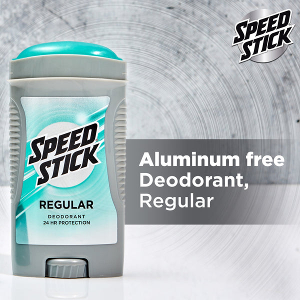 Speed Stick Men's Antiperspirant Deodorant, Regular, 3 oz, 4 Pack