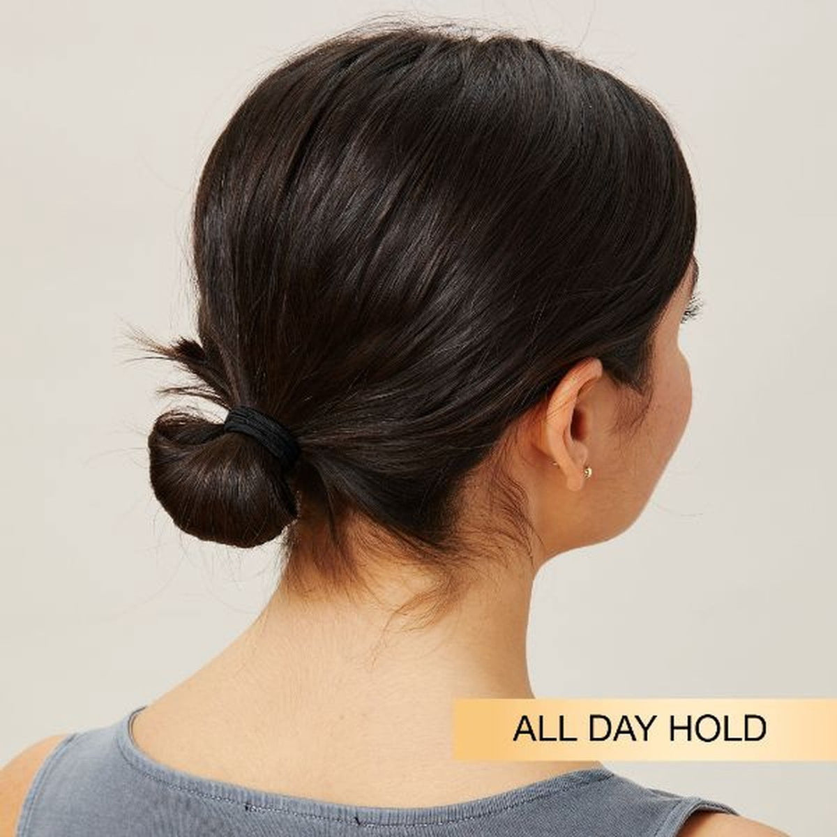 Scunci No Damage No Metal Hair Ties, Black, 15 Count with 5 Bonus Ponytail Holders