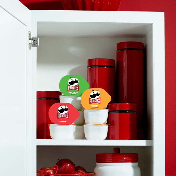 Pringles Potato Crisps Chips, Lunch Snacks, Snack Cups, Variety Pack, 19.3oz Box (27 Cups)