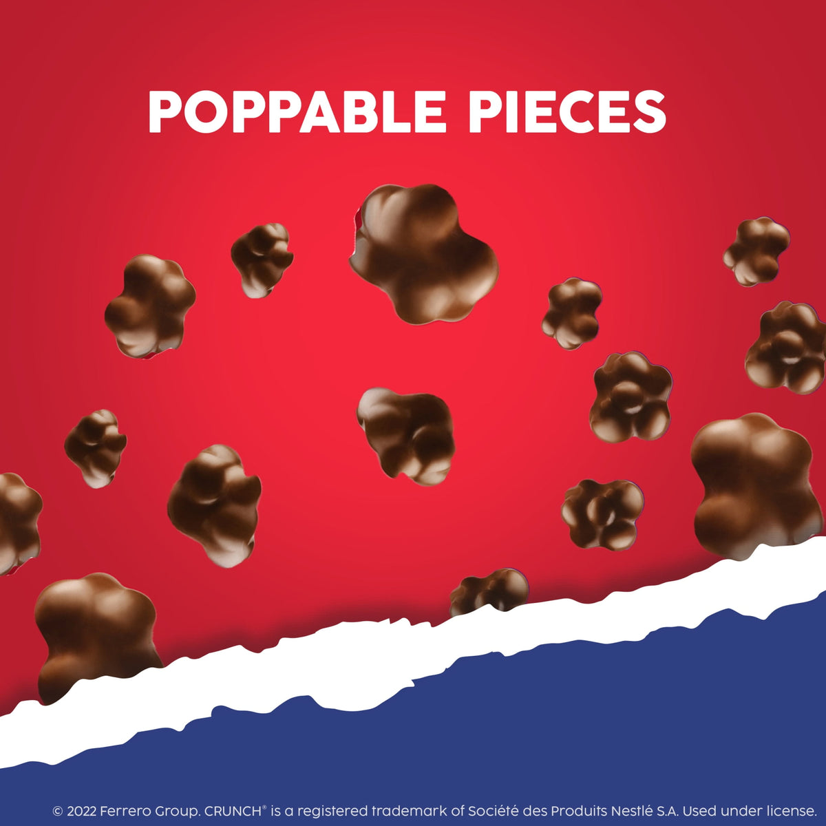 Buncha CRUNCH Candy, Pieces of Creamy Milk Chocolate with Crisped Rice, Movie Theater Candy, Concession Box, 3.2 oz