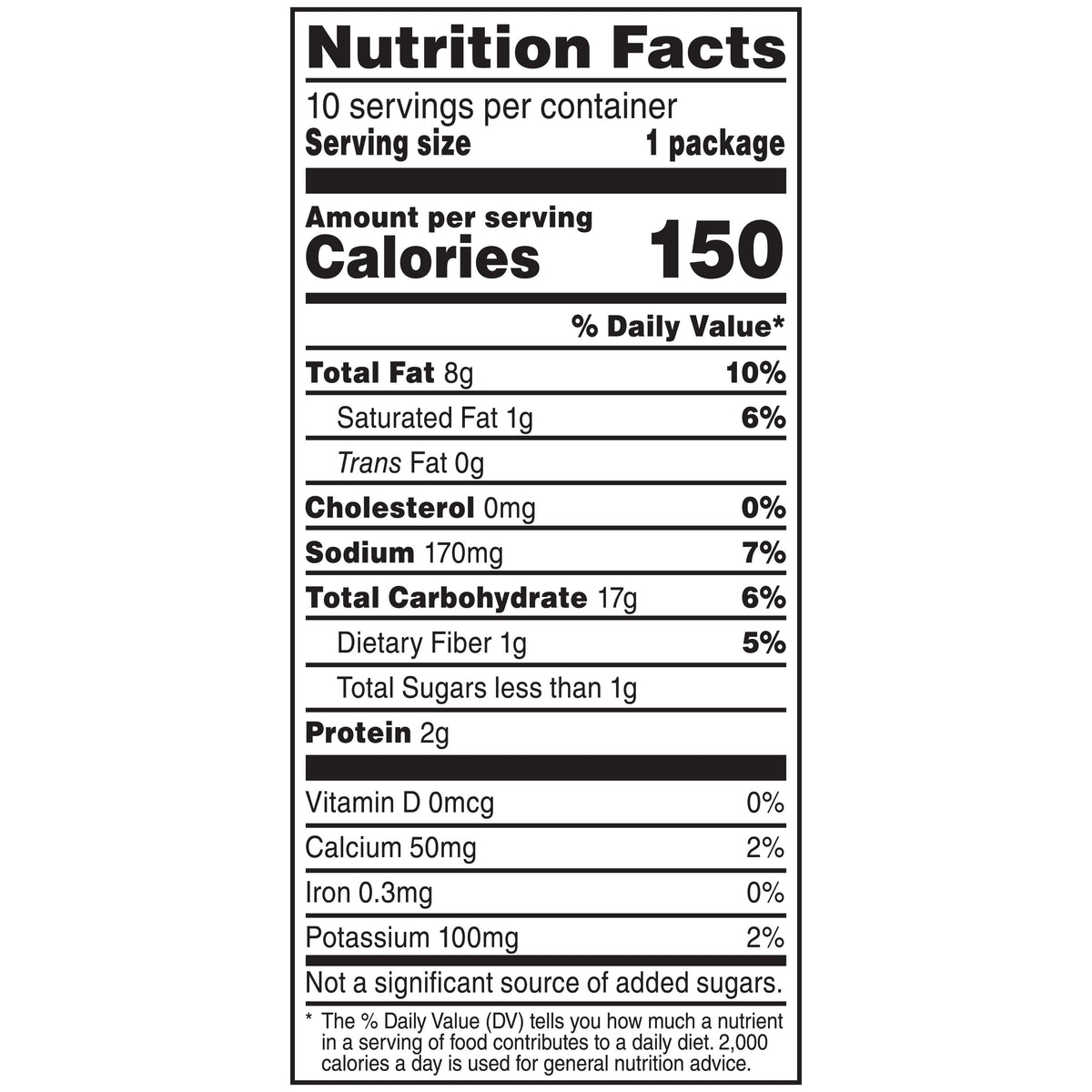 Doritos Nacho Cheese Flavored Tortilla Chips 1 oz, 10 Count