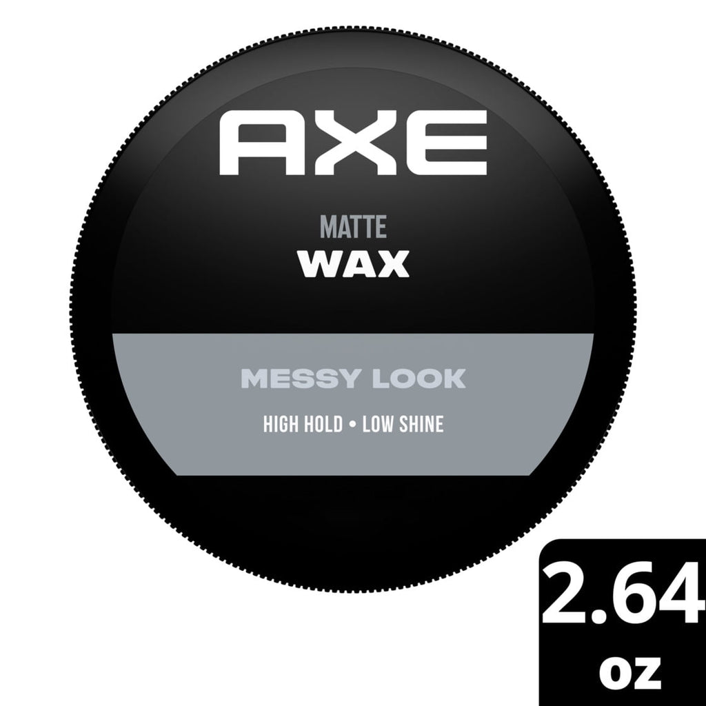 AXE Hair Pomade, Messy Look Matte Wax, 2.64 oz
