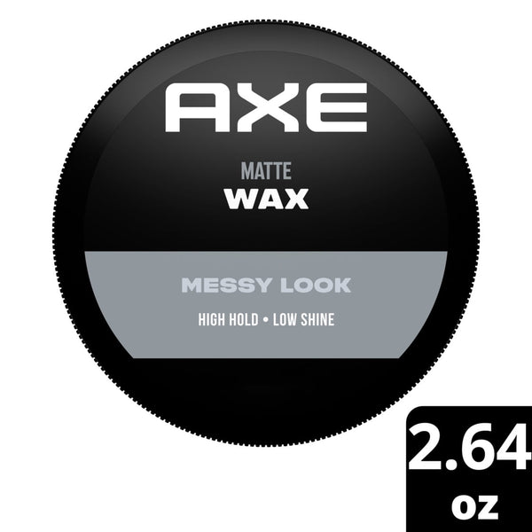 AXE Hair Pomade, Messy Look Matte Wax, 2.64 oz