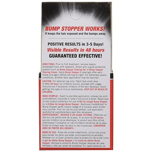 High Time Bump Stopper-2 Double Strength Razor Bump Treatment, 0.5 oz