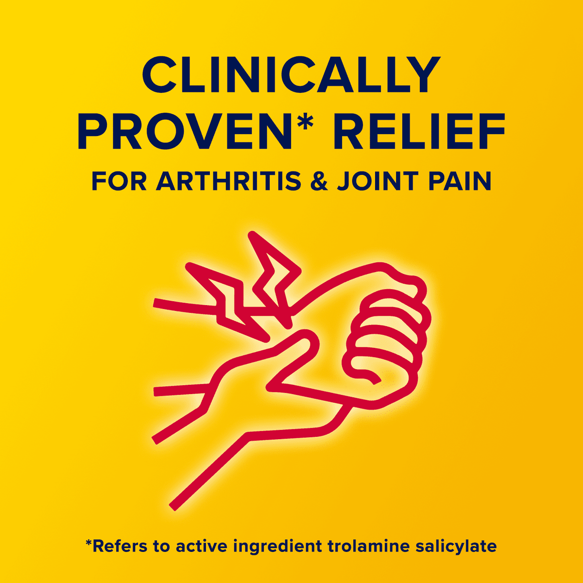 Aspercreme Original Pain Relief Cream with 10% Trolamine Salicylate, 3 oz.