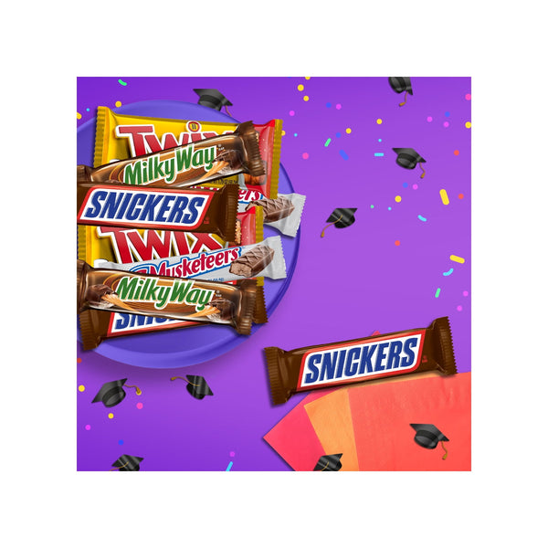 Snickers, Twix, Milky Way & More Assorted Milk Chocolate Candy Bars - 18 Bars