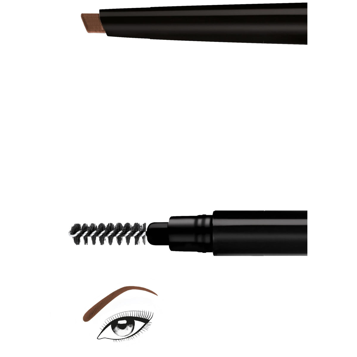L'Oreal Paris Stylist Shape and Fill Mechanical Eyebrow Makeup Pencil, Blonde