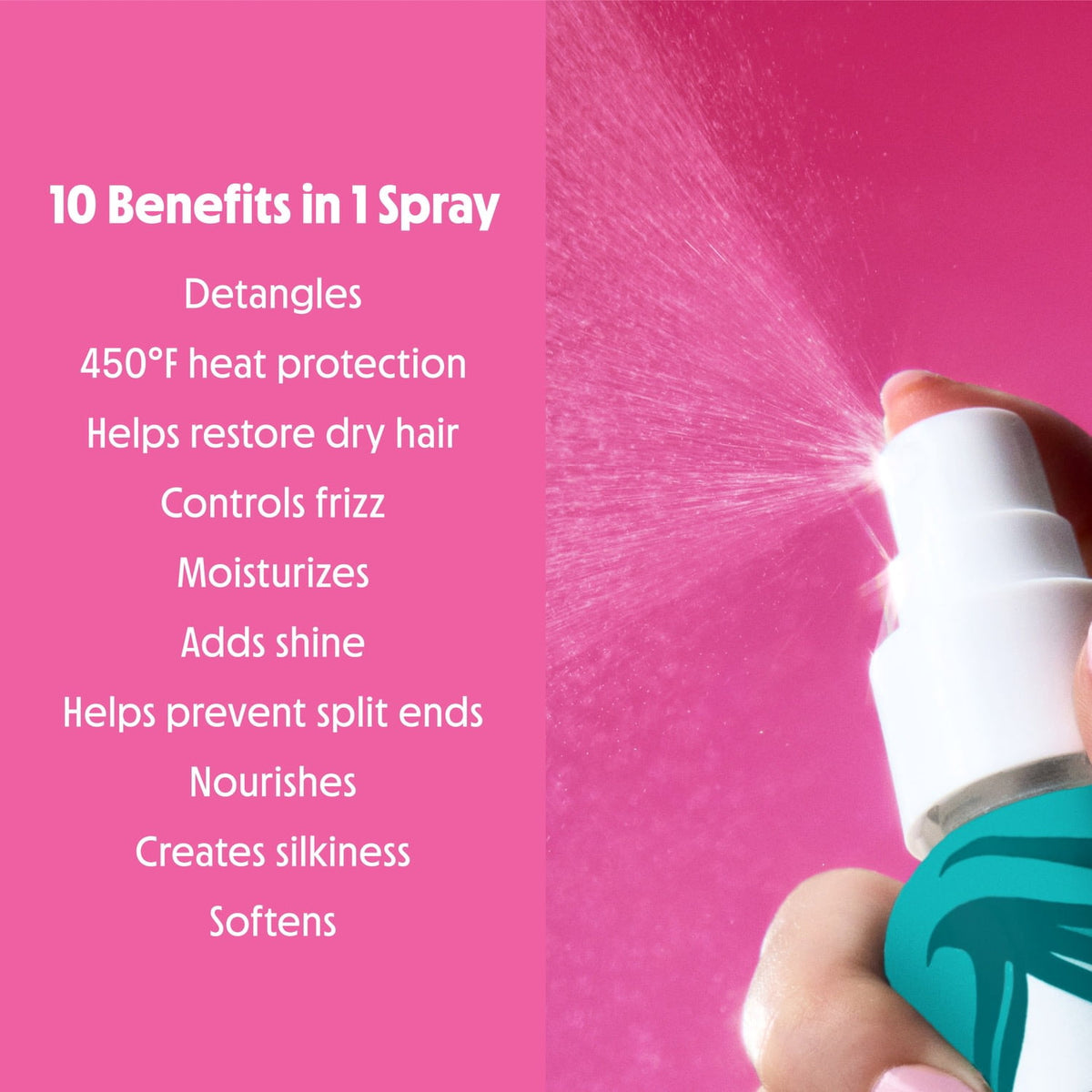 Not Your Mother's All Eyes on Me 10-in-1 Leave-In Detangler with Heat Protectant, 6 fl oz