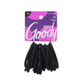Goody Ouchless Super Stretch Hair Ties for Thick Hair, Secure Grip, All-Day Wear, Black, 15 Count