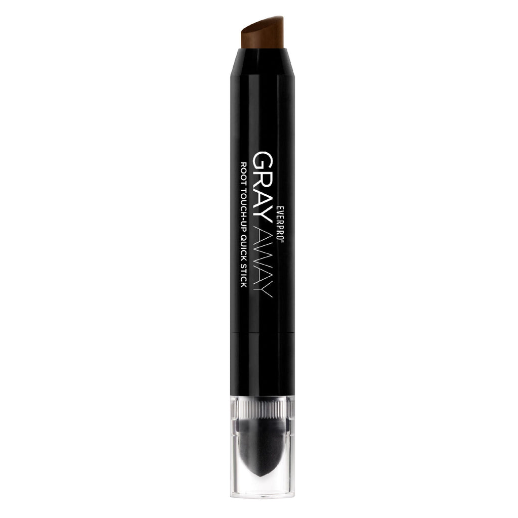 Everpro Gray Away Adult Temporary Hair Color Root Touch-up Quick Stick, Medium/Light Brown, 0.10 oz