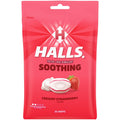 HALLS Soothing Creamy Strawberry Throat Drops, FSA/HSA Eligible, 25 Drops