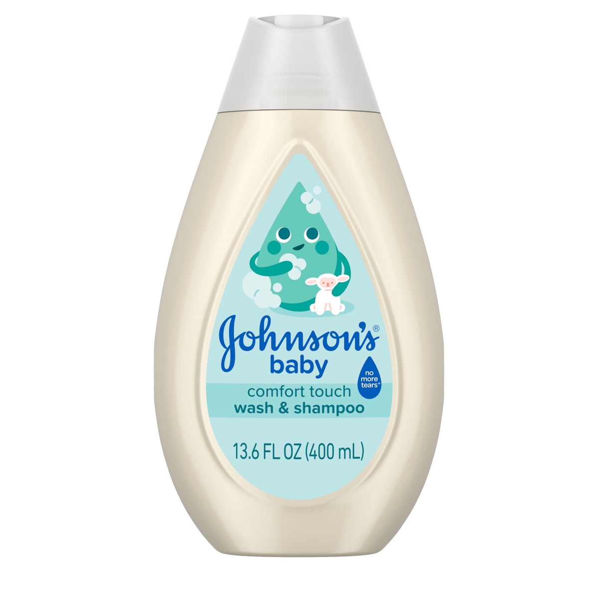 Johnson's Baby Comfort Touch Newborn Wash & Shampoo, 13.6 fl. oz