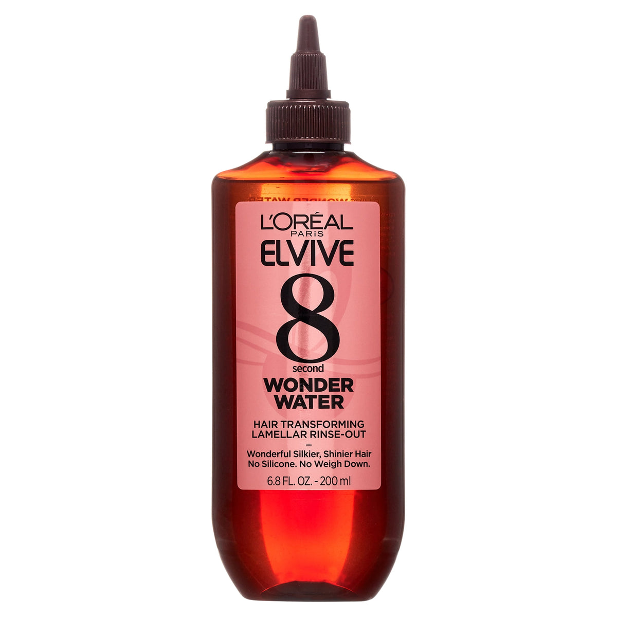 L'Oreal Paris Elvive Wonder Water Lamellar Rinse-out Treatment, for Damaged Hair, 6.8 fl oz, Light Weight