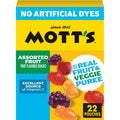 Mott's Gluten Free Assorted Fruit Flavored Snacks, Made with Real Fruit Puree (22 Pack)