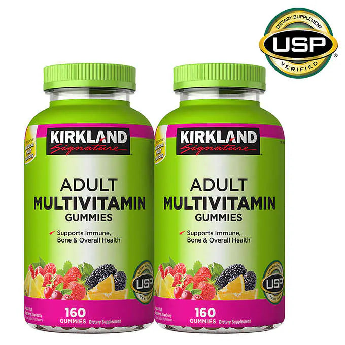 Kirkland Signature Adult Multivitamin Gummies, 320 ea
