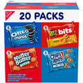 Nabisco Classic Mix Variety Pack, OREO, CHIPS AHOY!, Nutter Butter, RITZ Bits Cheese, 20 Snack Packs