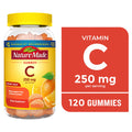 Nature Made Vitamin C Gummies for Immune Support, 250mg per Serving, 120 Count