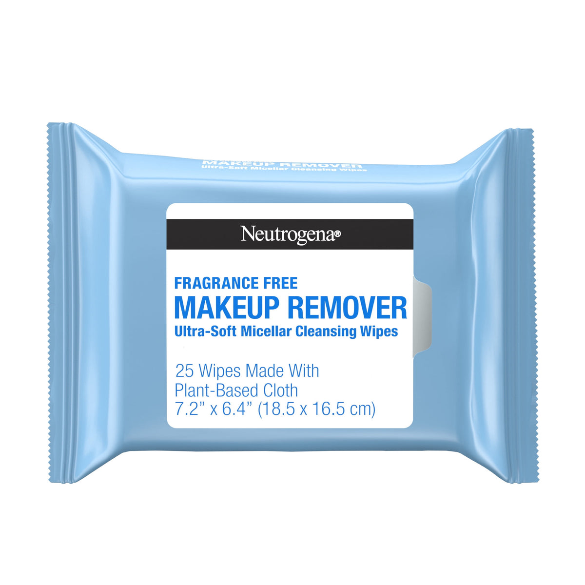 Neutrogena Makeup Remover Wipes Fragrance Free 25 Count