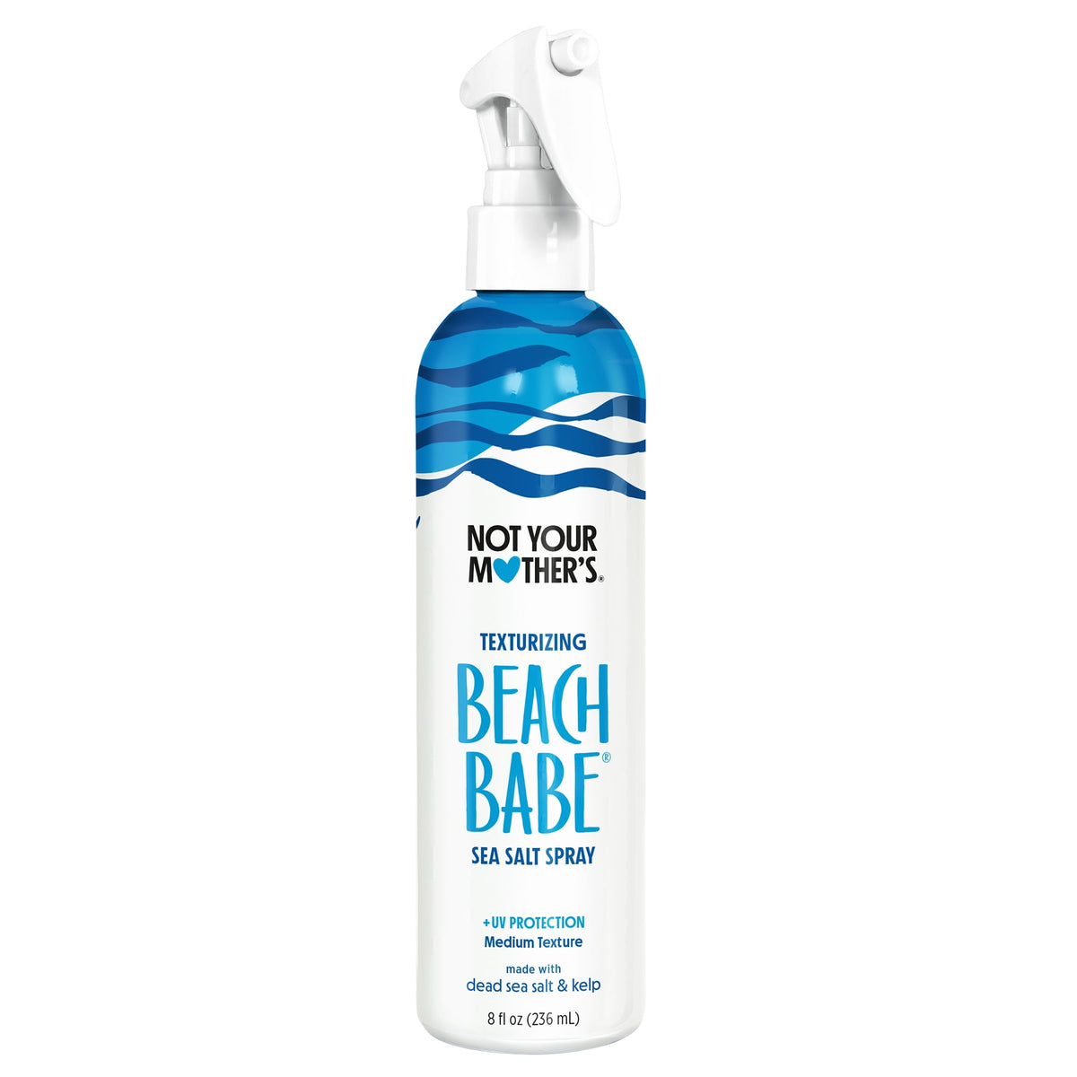 Not Your Mother's Beach Babe Texturizing Sea Salt Spray with UV Defense, Tropical Vanilla Coconut, 8 fl oz