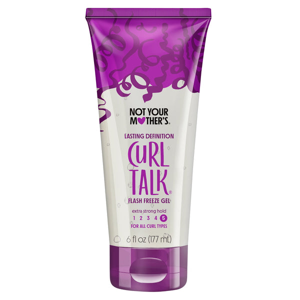 Not Your Mother's Curl Talk Flash Freeze Gel, Extra Strong Hold, For All Curl Types, 6 fl oz