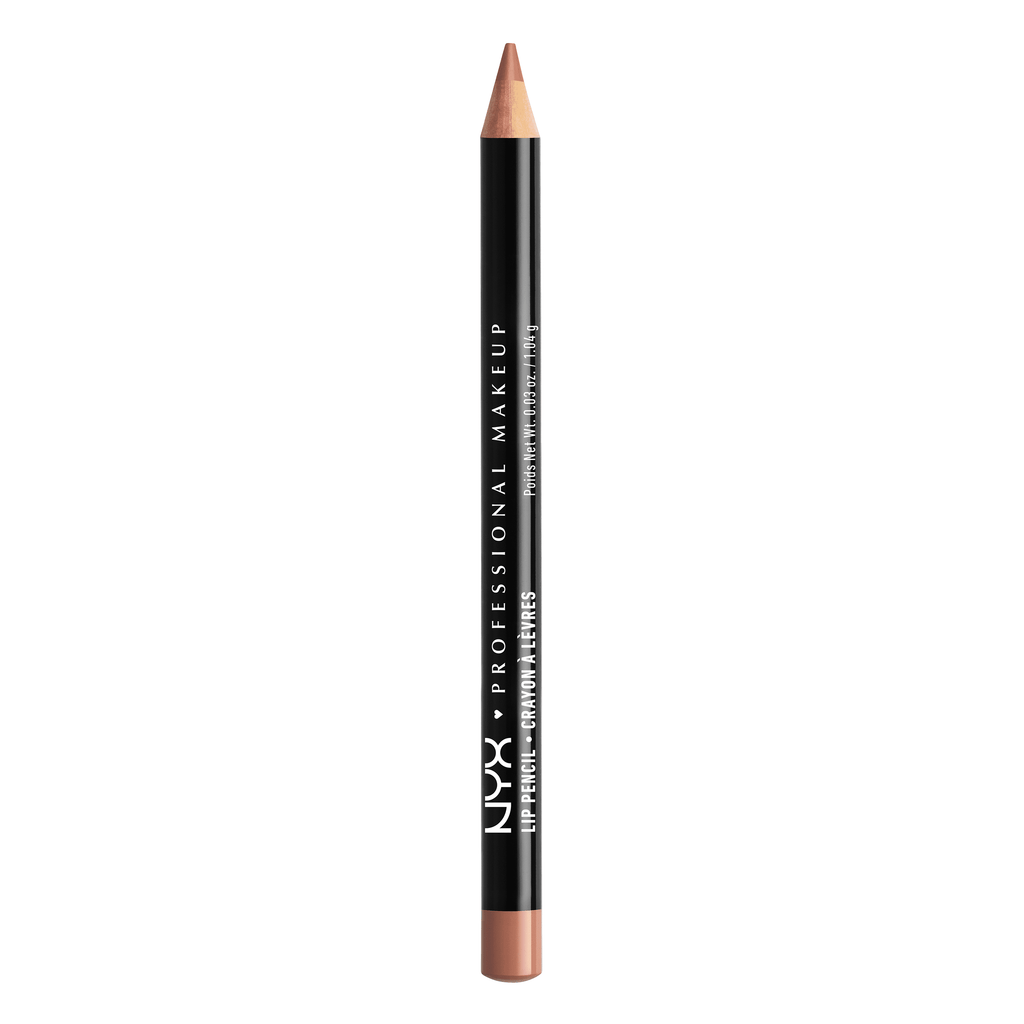 NYX Professional Makeup Slim Lip Pencil, Long-Lasting Creamy Lip Liner, Peekaboo Neutral, 0.035 oz