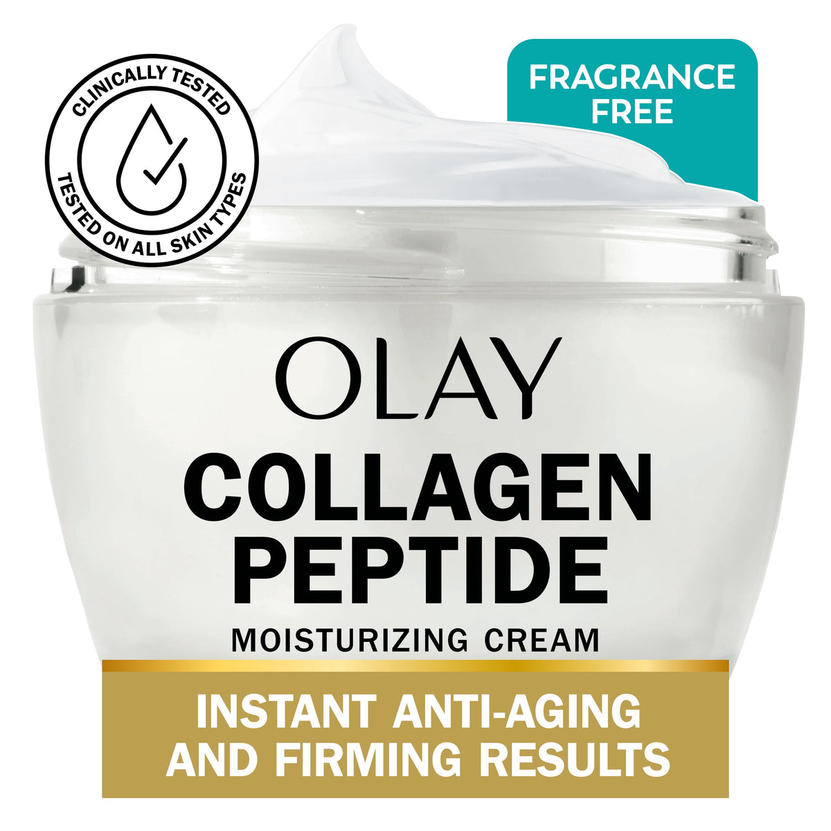 Olay Skin Care Regenerist Collagen Peptide 24 Facial Moisturizer, Fragrance-Free, 1.7 oz