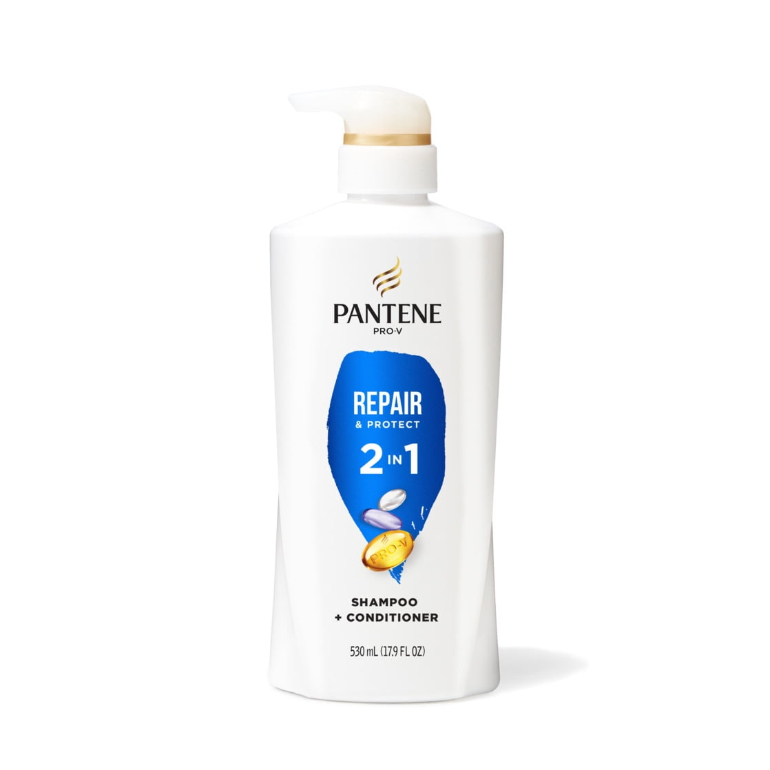 Pantene Pro-V 2in1 Shampoo + Conditioner, Repair & Protect, for All Hair Types, 17.9 fl oz