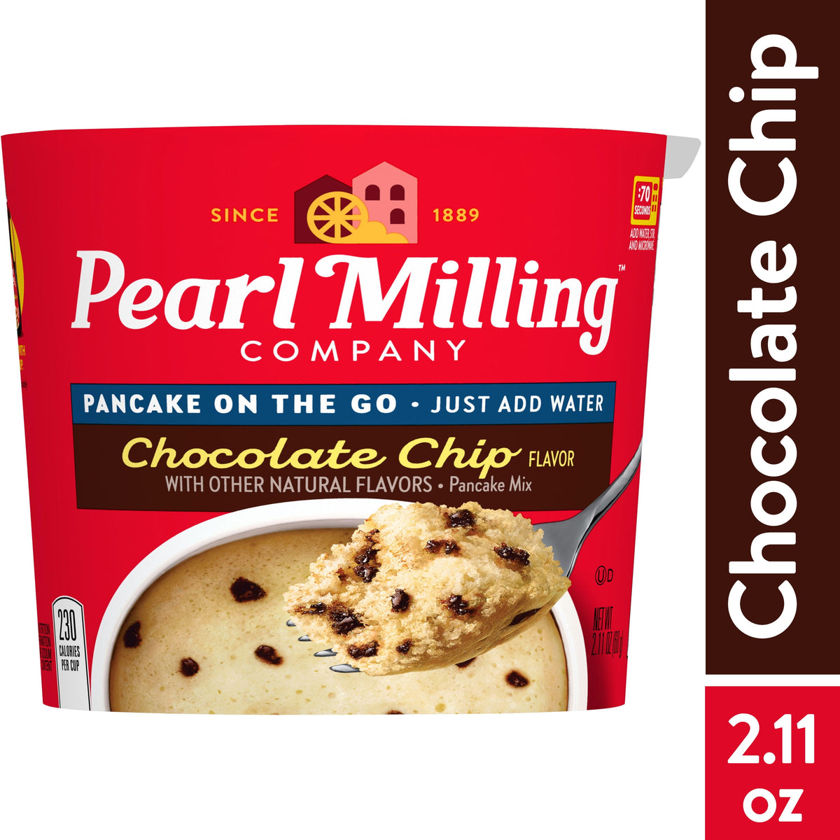 Pearl Milling Company Chocolate Chip Pancake on the Go Mix 2.11oz