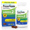 PreserVision AREDS 2 Eye Vitamins and Mineral with Lutein and Zeaxanthin with Ocusorb Softgels, 140 Count