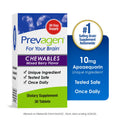 Prevagen Regular Strength Chewable Tablets 10mg, Mixed Berry Flavor with Apoaequorin & Vitamin D