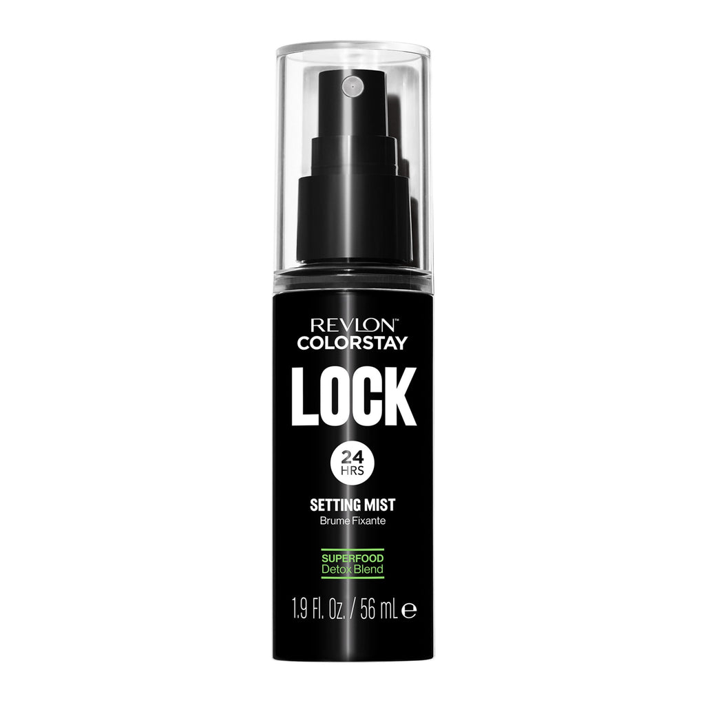 Revlon ColorStay Lock Setting Mist Spray, Lightweight, Longwear, Setting Mist, 1.9 fl oz