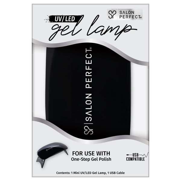 Salon Perfect Mini Gel Polish UV LED Nail Dryer Lamp with USB Charger, Nail Care Accessory