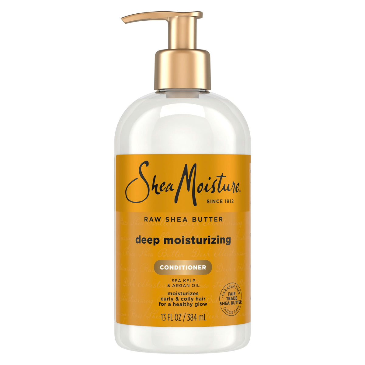 SheaMoisture Conditioner for Curly Hair Restorative Raw Shea Butter Deep Moisturizing Conditioner, 13 fl oz
