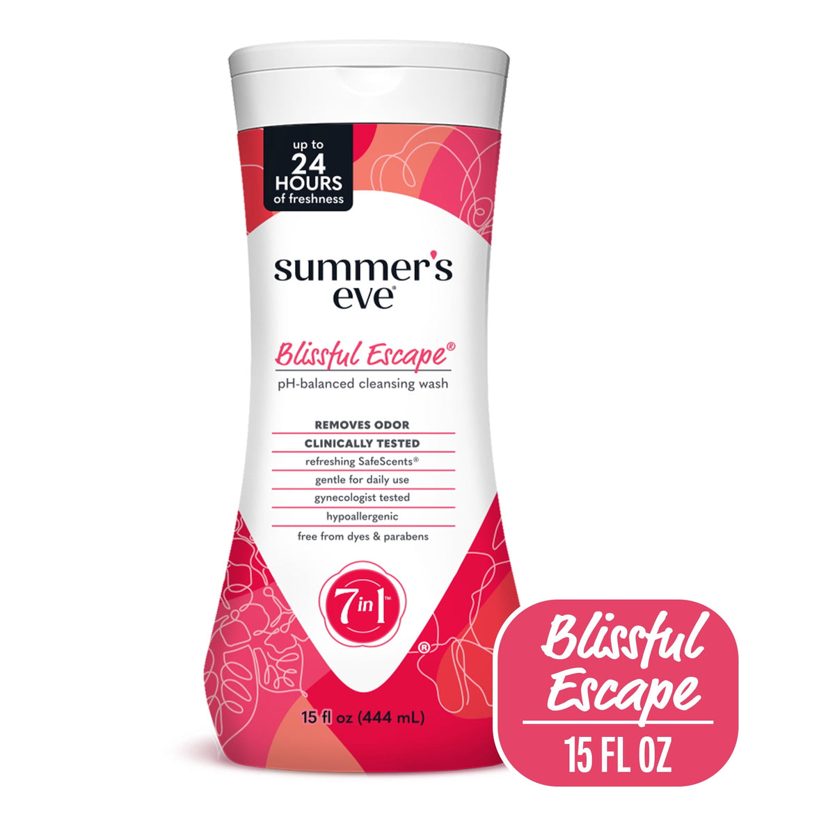 Summer’s Eve Blissful Escape Daily Feminine Wash, 15 oz