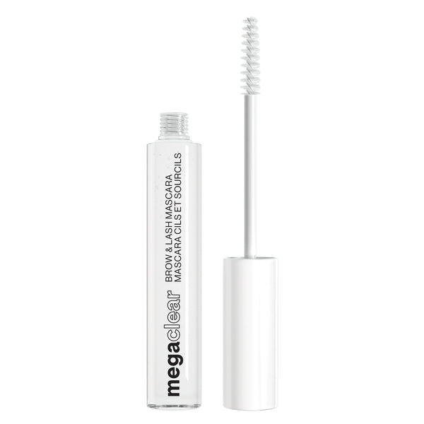 Wet n Wild Mega Clear Brow & Lash Waterproof Mascara, Clear, 0.24 oz, Eyebrow & Eyelash Enhancer