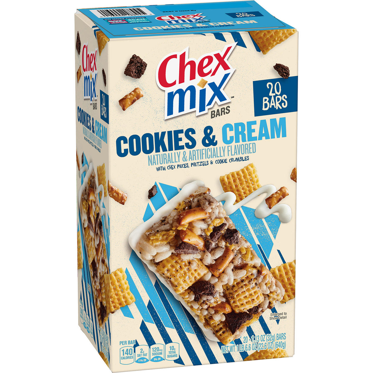 Chex Mix Bar Pack, Cookies 'n Cream, 20 ea
