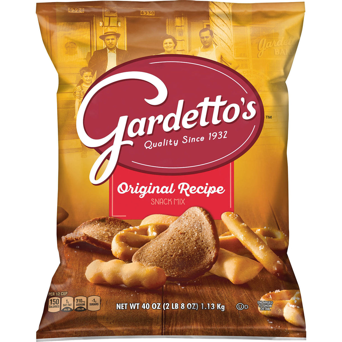 Gardetto's Original Recipe Snack Mix, 40 oz