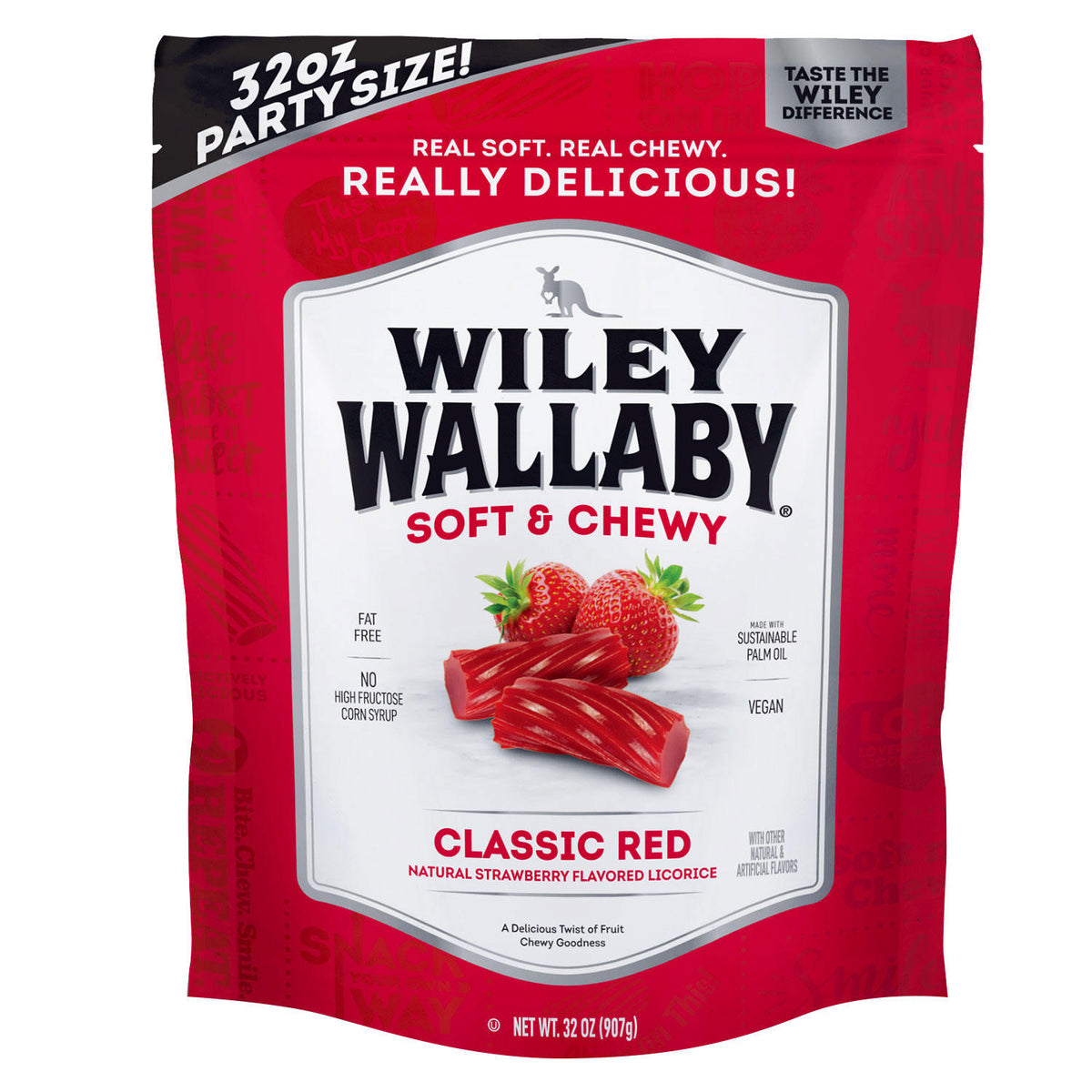 Wiley Wallaby Red Aussie Licorice, 32 oz