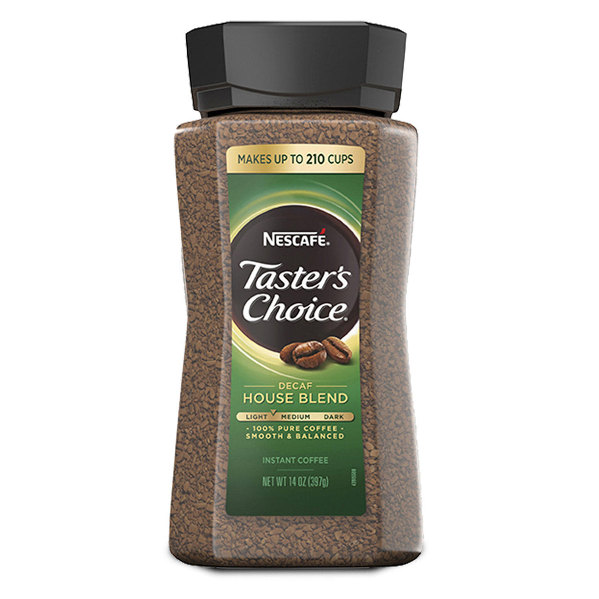 Nescafe NESCAFE Taster's Choice Decaf House Blend Instant Coffee, 14 oz