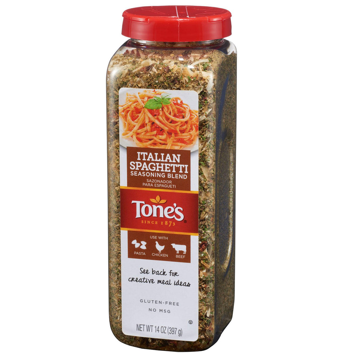 Tone's Italian Spaghetti Seasoning Blend, 14 oz
