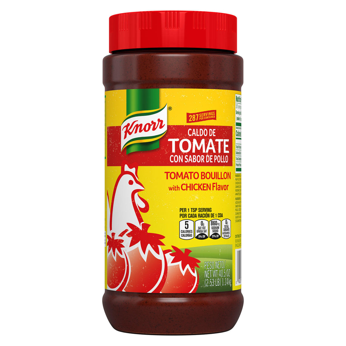 Knorr Granulated Tomato Chicken Bouillon, 40 oz