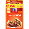 McCormick Original Taco Seasoning Mix Pack, 12 ea
