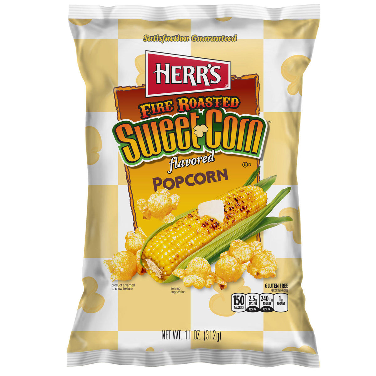 Herr Foods Herr's Fire Roasted Sweet Corn Popcorn, 11 oz