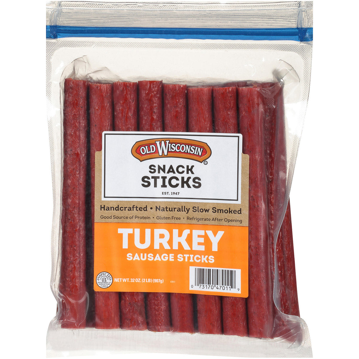 Old Wisconsin Turkey Sticks, 32 oz