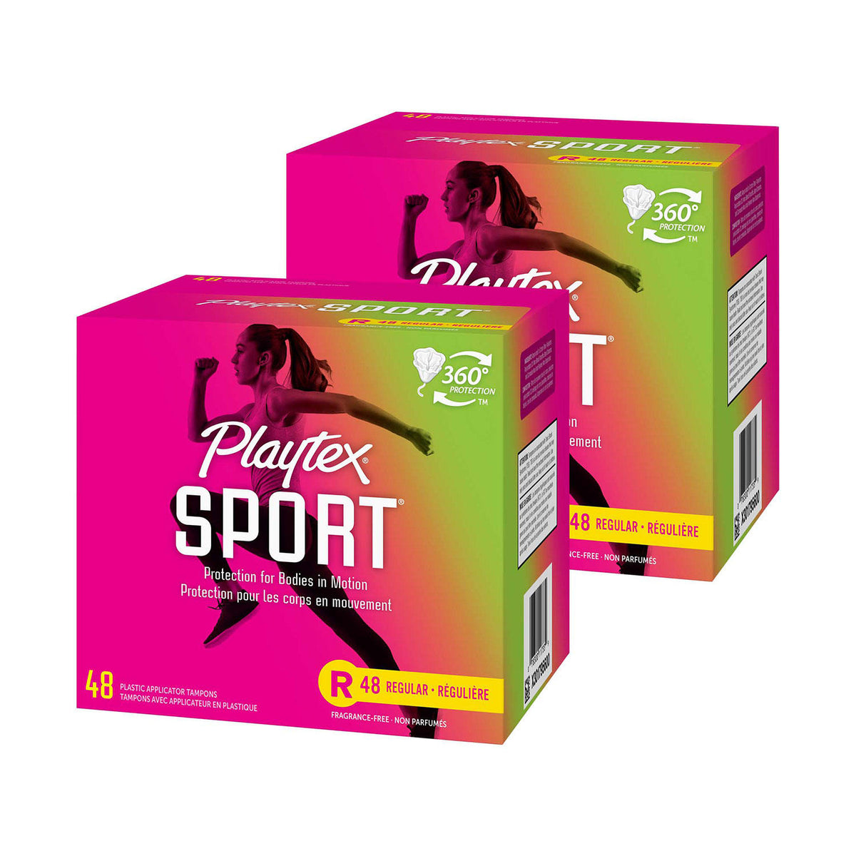 Playtex Sport Regular Tampon Pack, 96 ea