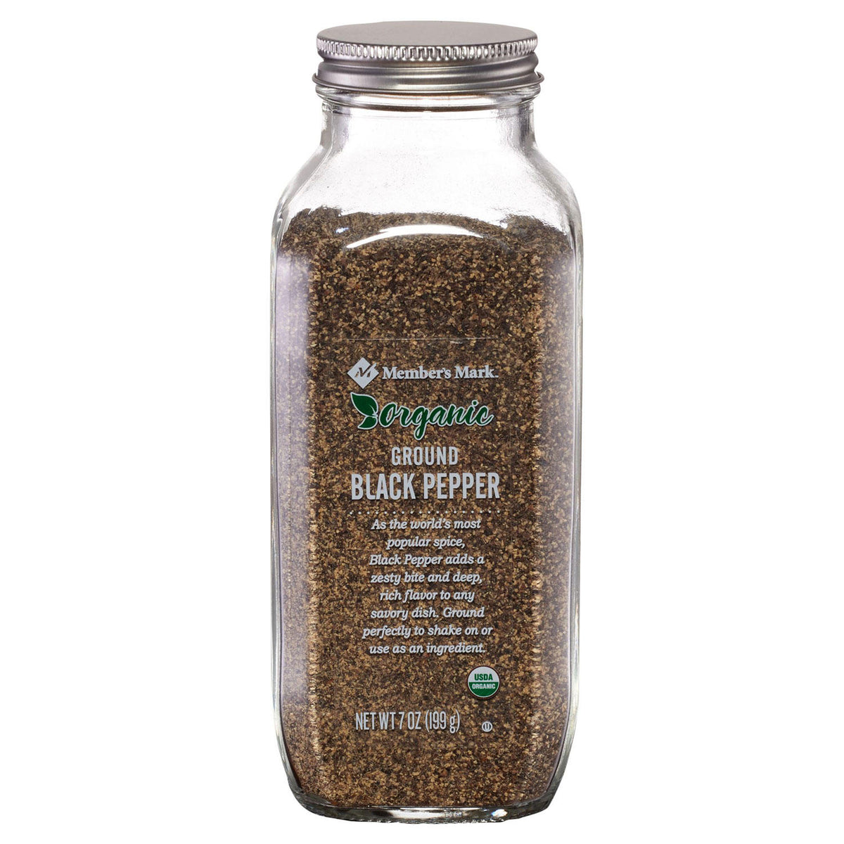 Member's Mark Organic Ground Black Pepper, 7 oz